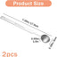 Cucharas medidoras acero inox 0.2 fl oz para cocinar