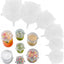 6 Pzas Tapas Silicona Flexibles para Alimentos y Recipientes