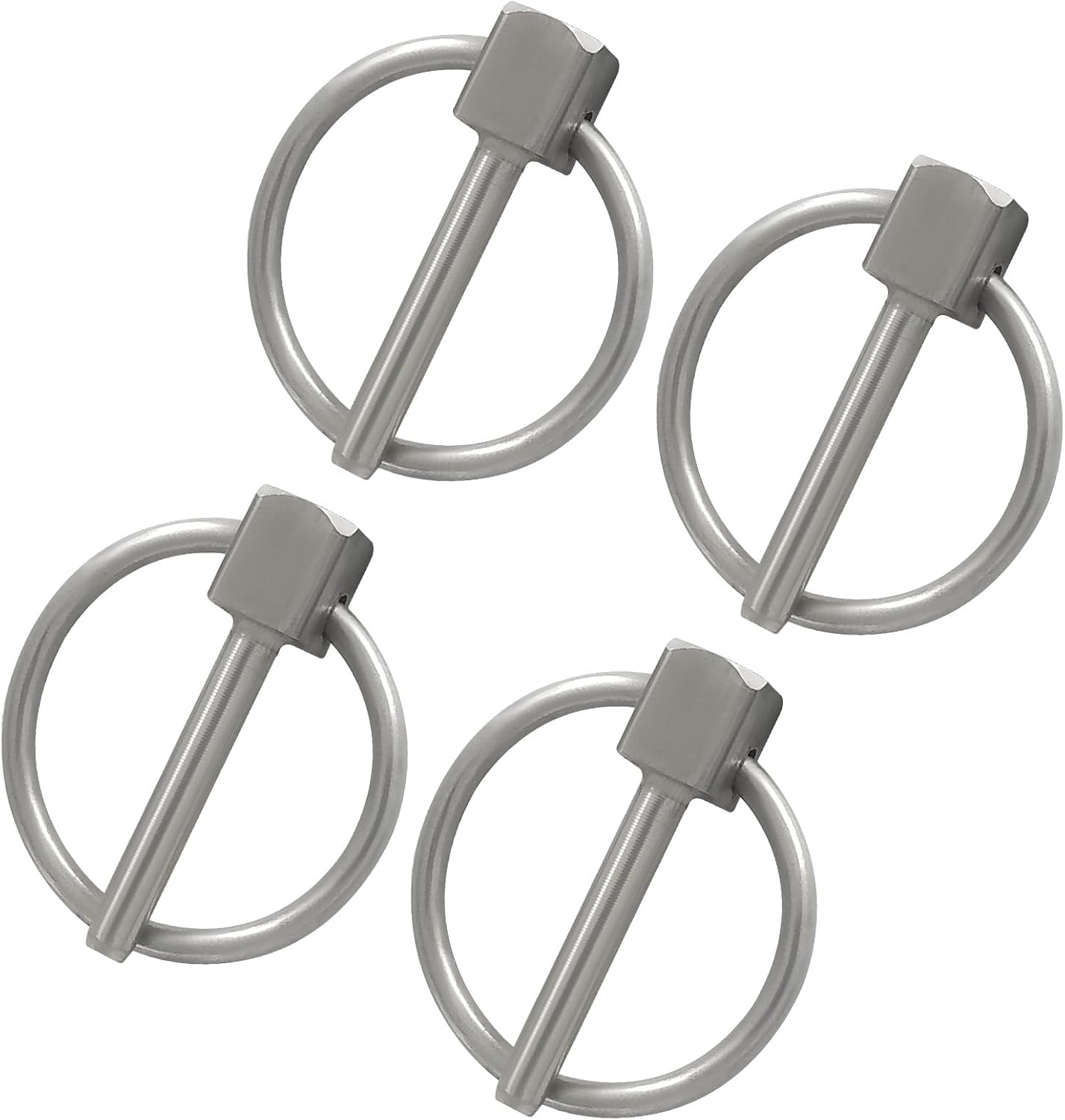 4 Pzas Pin Linch Acero Inox para Barcos Kayaks