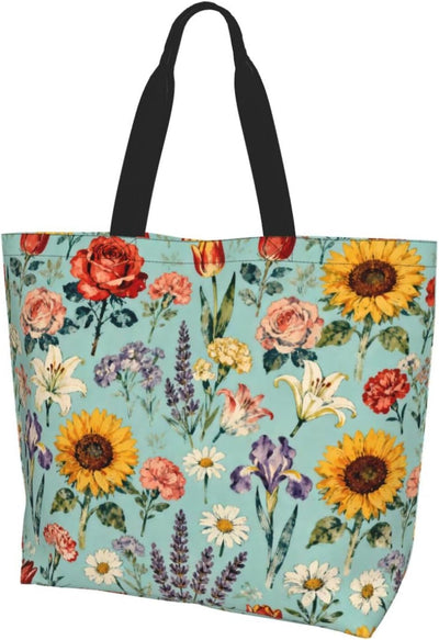 Bolso hombro grande reutiliz. ecológico 19.7x15.7x5.9pulg