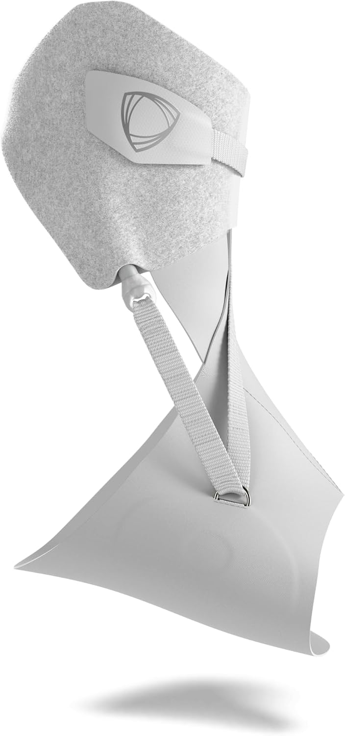 Tobillera deportiva ligera transpirable M blanco
