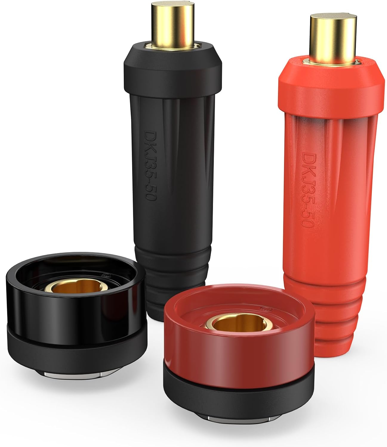 Conector soldadura enchufes 160-315Amp rojo y negro