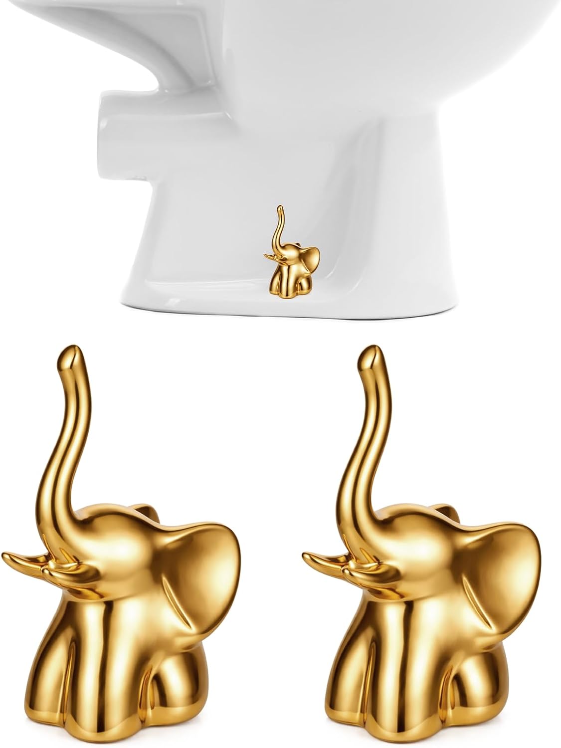 2 Fundas Inodoro Diseño Elefante Tapas Adorables