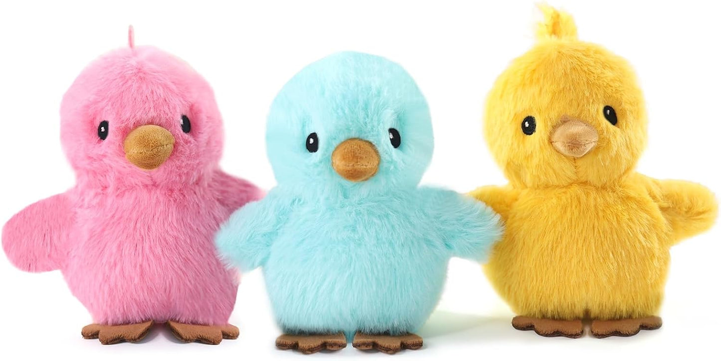3 Peluches Perros Chirriantes 6pulg Juego