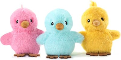 3 Peluches Perros Chirriantes 6pulg Juego