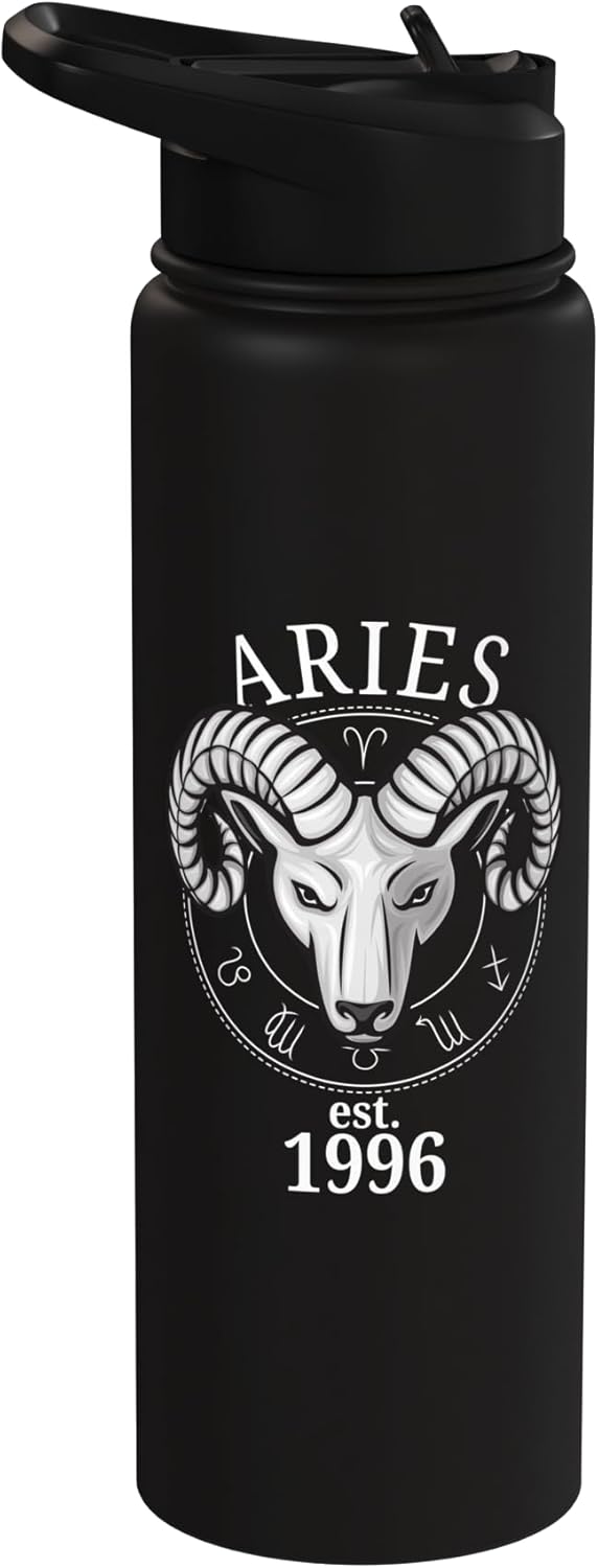 Botella agua acero inox aislada Aries 1996