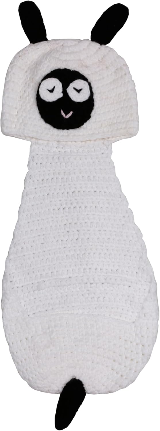 Disfraz tejido a crochet para bebé recién nacido
