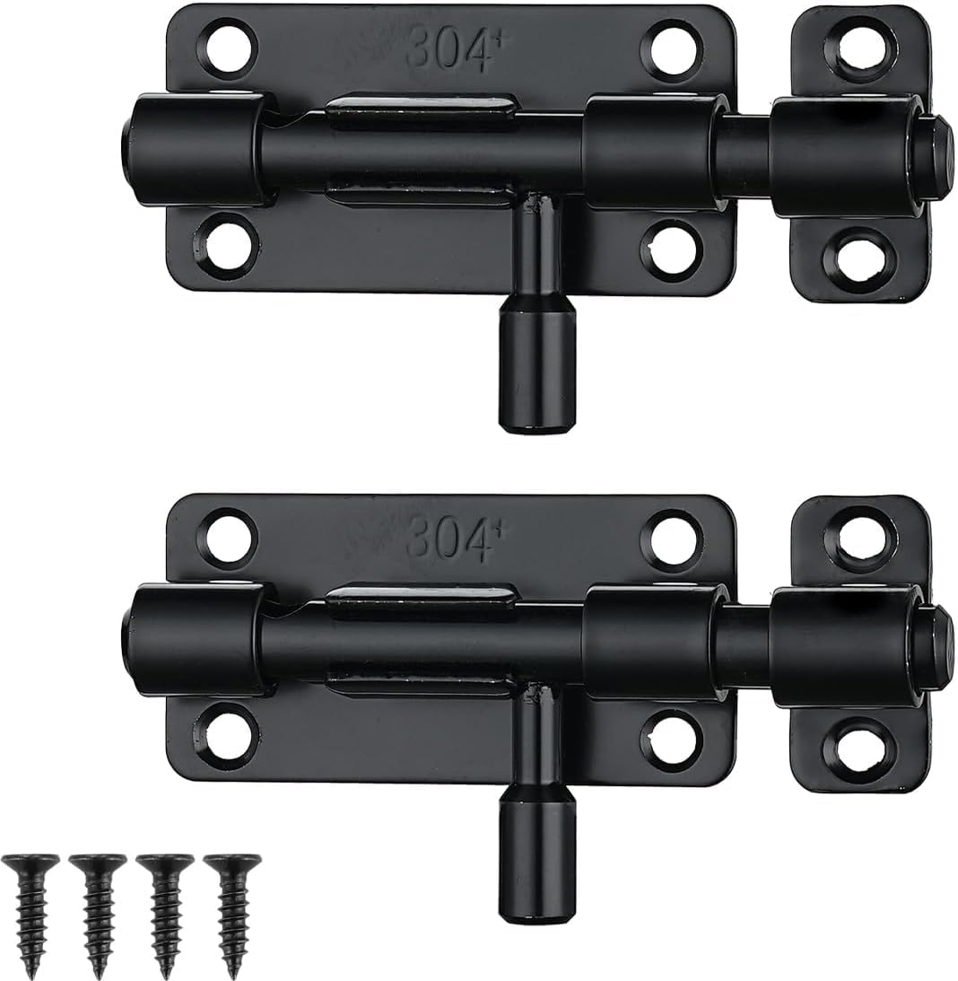 Pestillo cerradura puerta 4pulg acero inox 304 para valla