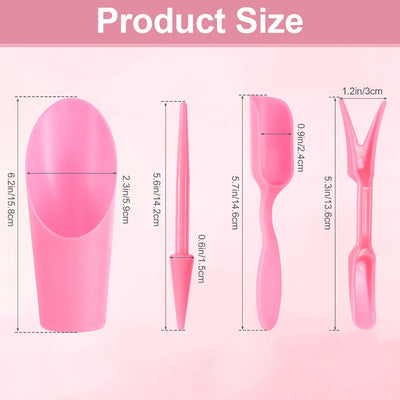 12 Pzas Palas Jardín Kit Cucharas Plástico para Bonsái y Flores