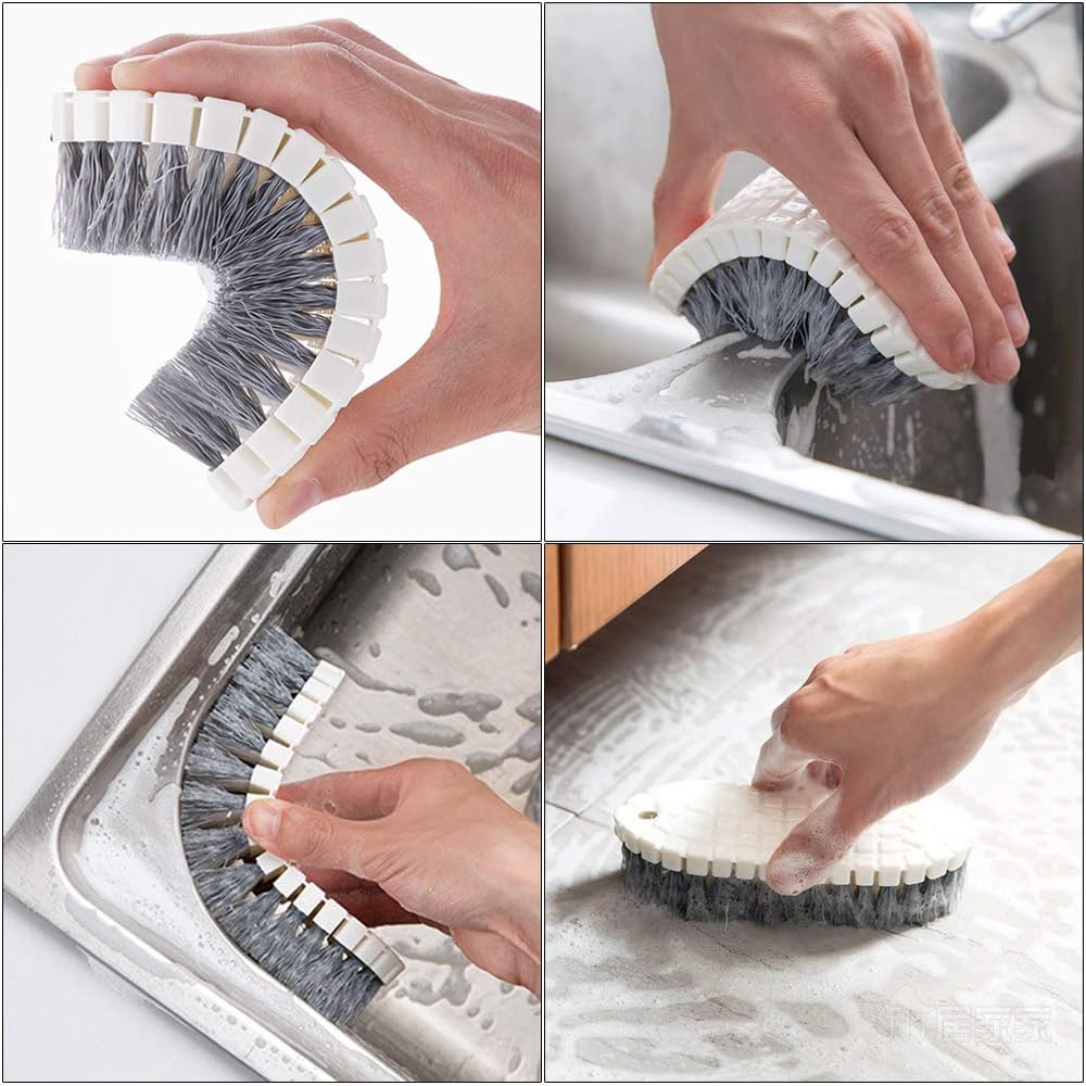 Set 4 Cepillos Multiusos para Cocina con Cerdas Rígidas