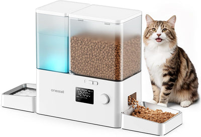 Alimentador 2en1 gatos 36 tazas 8.5L dispensador agua