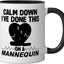 Taza Cerámica para Instructores CPR Negro/Blanco