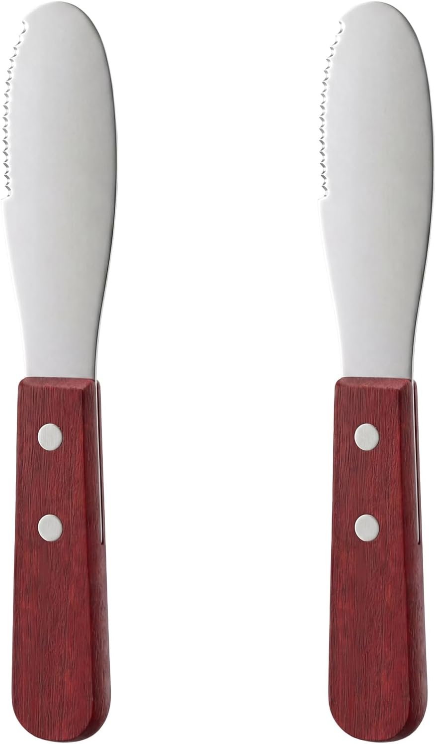 Cuchillo esparcidor mantequilla acero inox mango madera