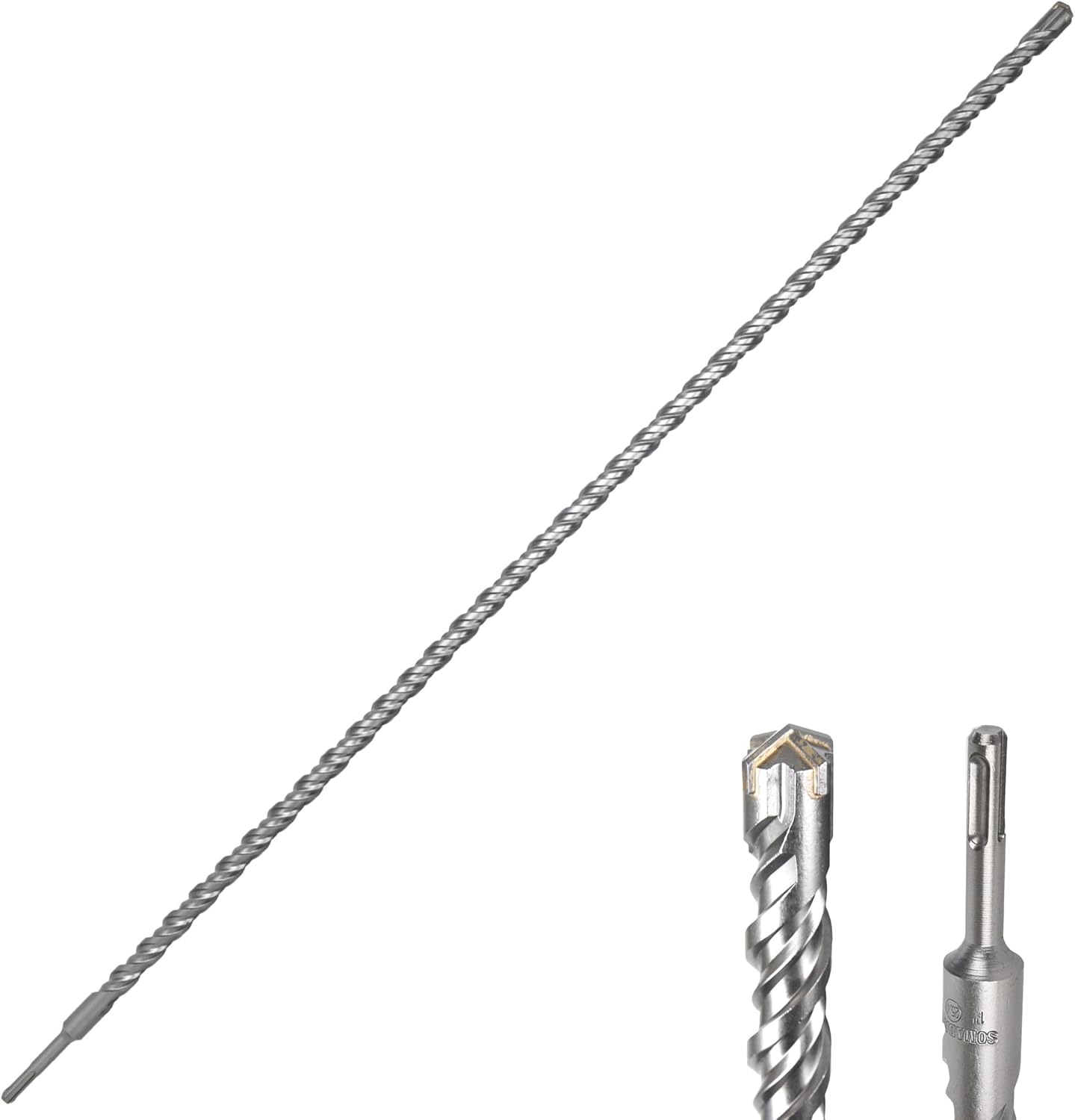 Broca SDS-Plus 3/4pulg x39pulg punta carburo hormigon