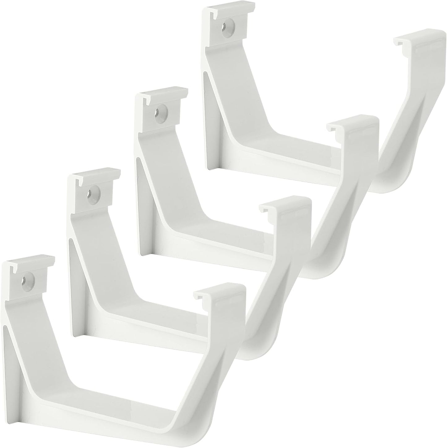 4 Pzas Soporte Canaleta Techo 5pulg ABS Resistente