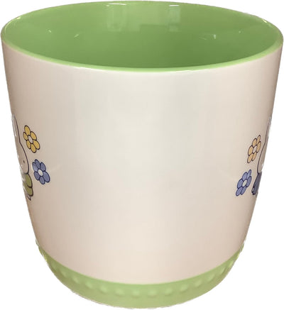 Taza café Miffy blanco base verde tres amigos