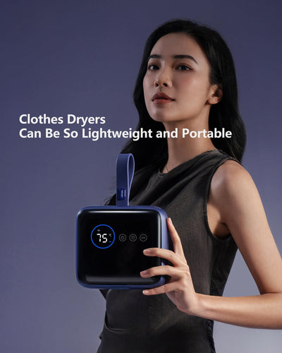 Secadora ropa portátil voltaje global diseño silencioso 36dB