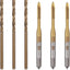 Grifo M3 con brocas de cobalto para metalurgia y bricolaje set 3