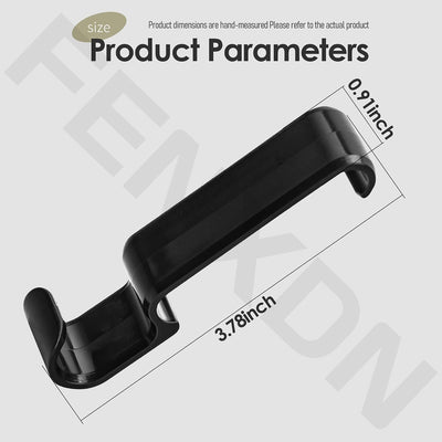Accesorio Pop and Lock para parrilla Traeger 4 ganchos plástico negro