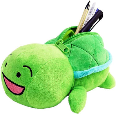 Bolsa maquillaje felpa suave multiusos viaje Tortuga
