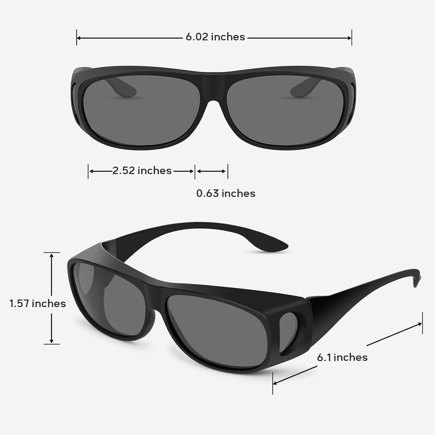 Gafas luz LED cultivo protección UV completa