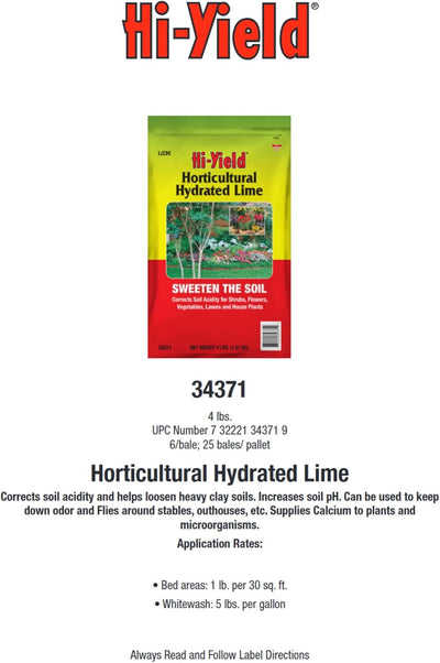 Cal hidratada hortícola 4 libras