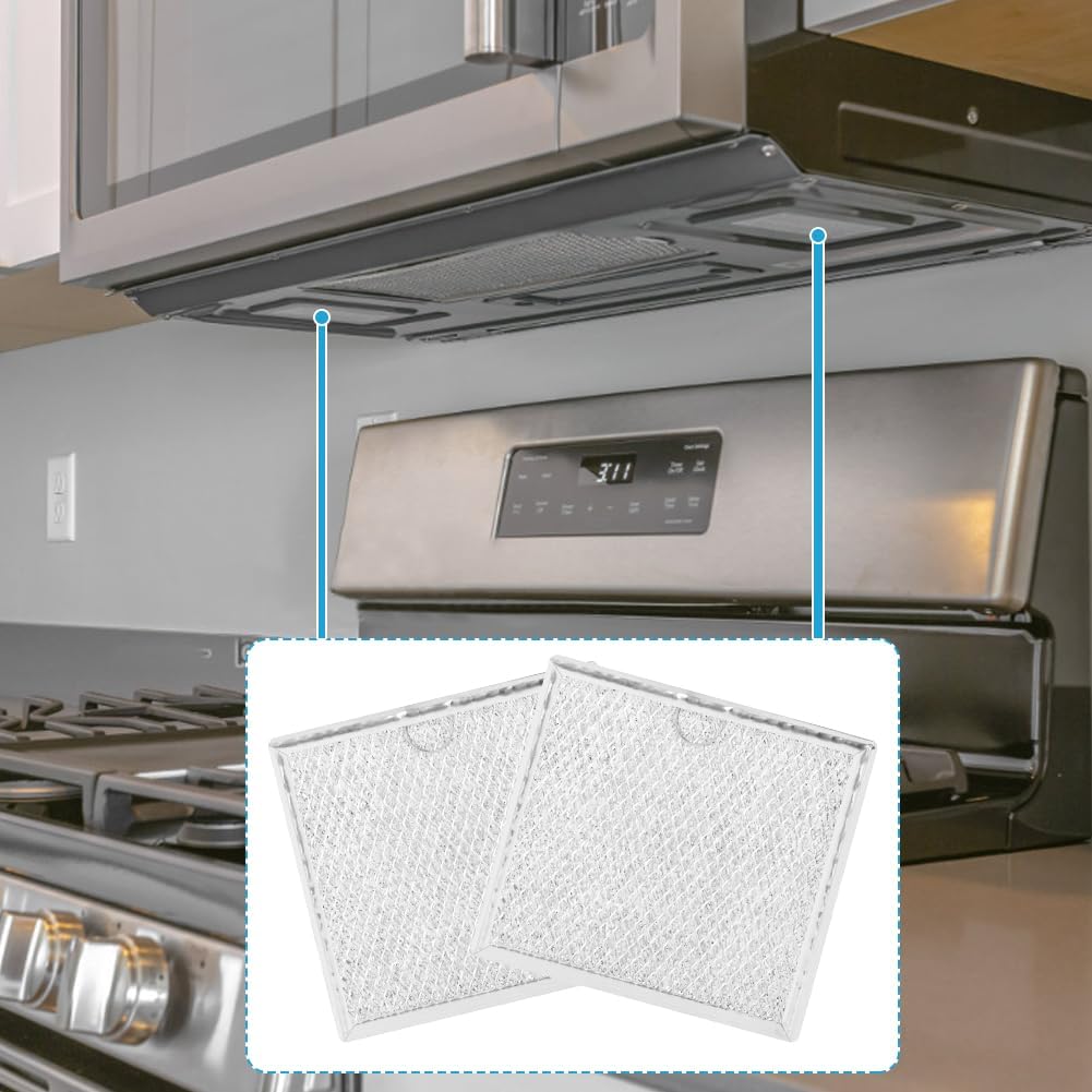 Filtro de microondas para GE WB02X11534 DE63-00666A 2 piezas