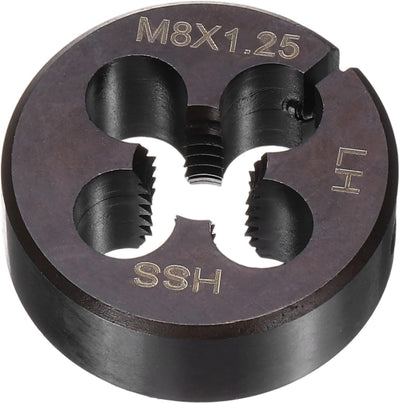 Troquel M8x1.25 métrico redondo acero alta velocidad para cortar
