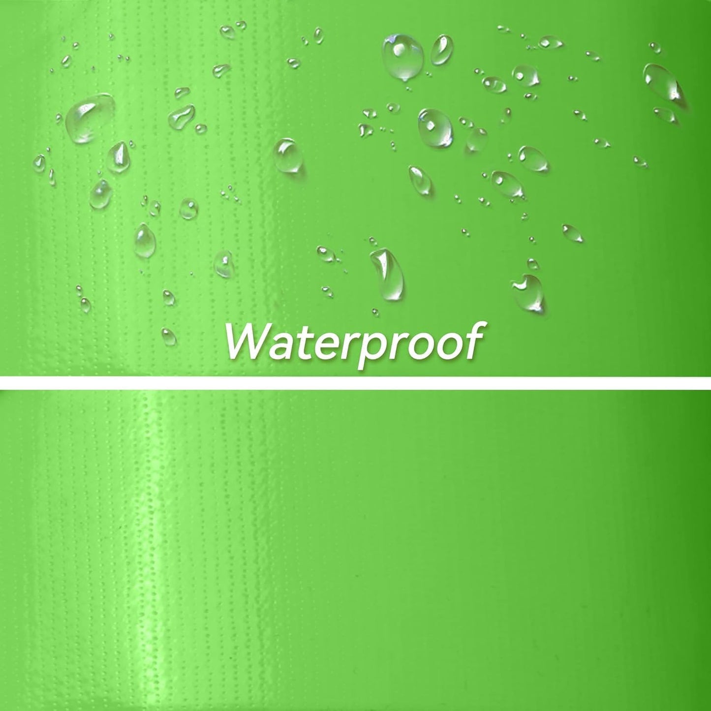 Cinta adhesiva verde 2pulg x45yardas impermeable UV