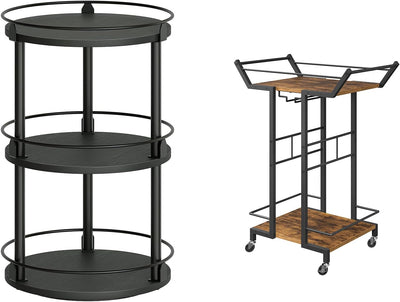 Organizador giratorio Yatiney para especias, barra de cocina y vino