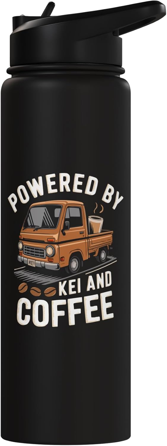 Botella de agua aislada de acero inoxidable Kei Truck