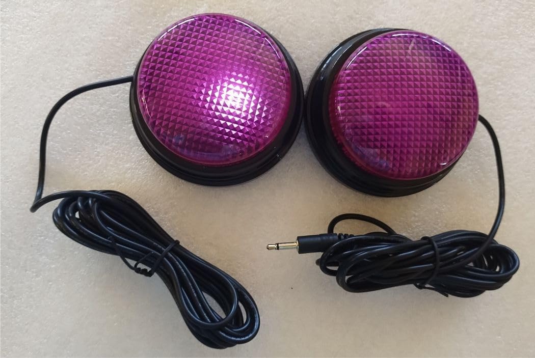 Interruptor adaptable sensible morado