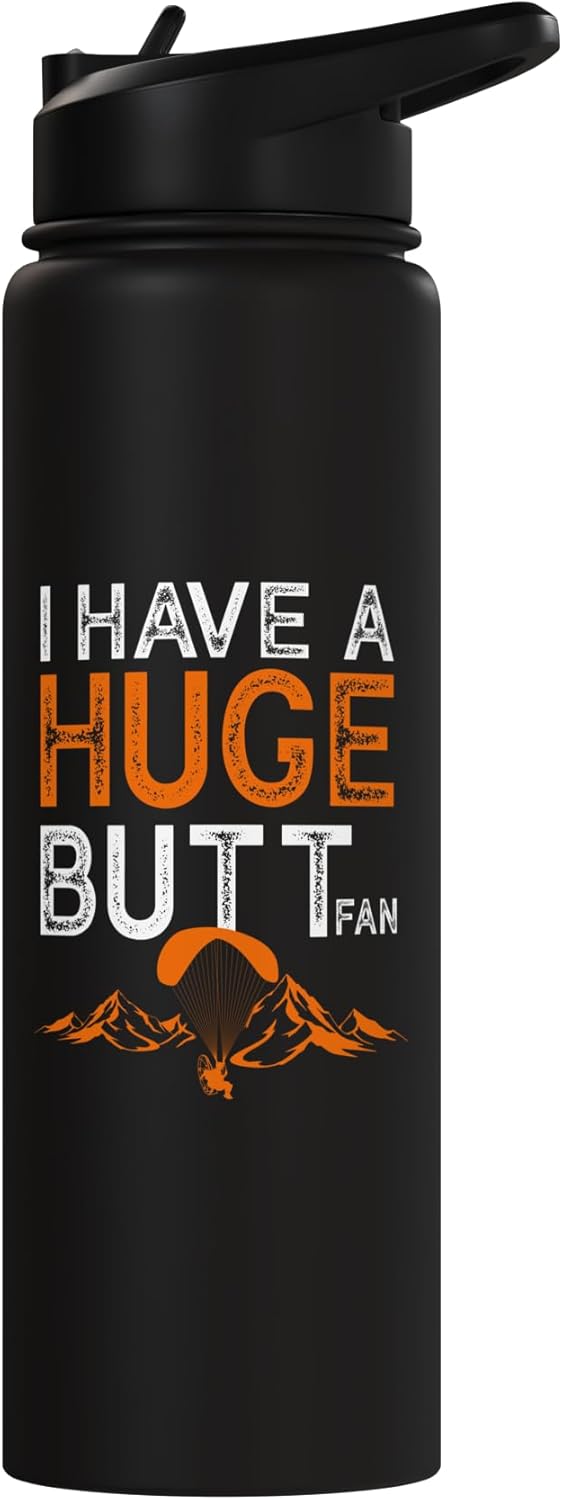 Botella de agua acero inoxidable paramotor pilot ppg