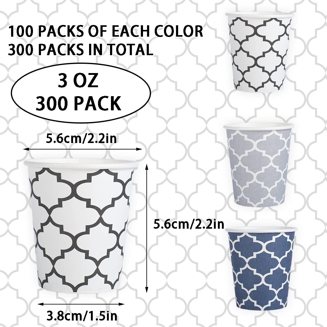 Vasos de papel Clawsoff 3 oz con tapa y 360 vasos de jellshot 2 oz