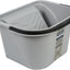 Cubo pintura duradero 448oz plástico gris con mango