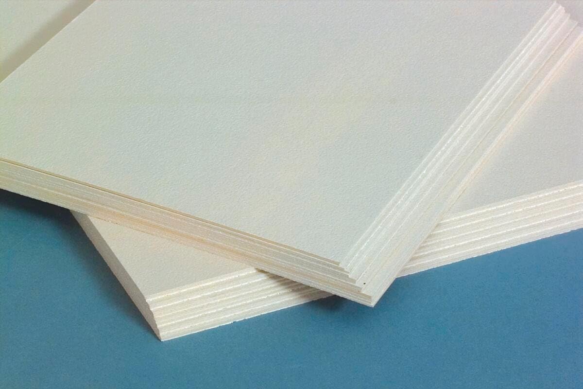 100 Tapetes 11x14pulg Blanco Satinado Defectuoso