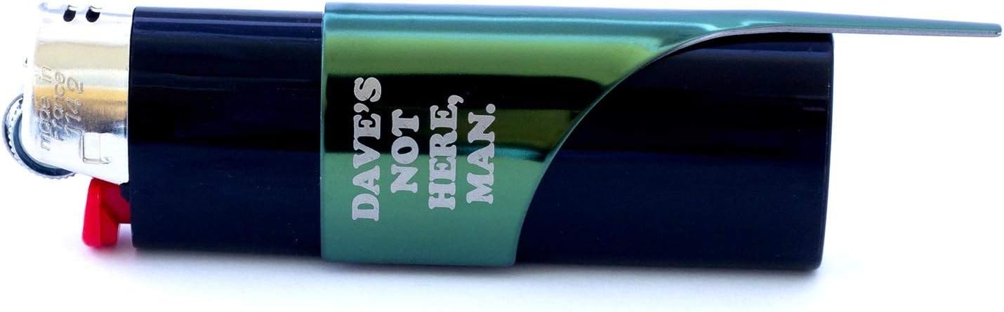 Funda metal multiusos Cheech & Chong con encendedor verde