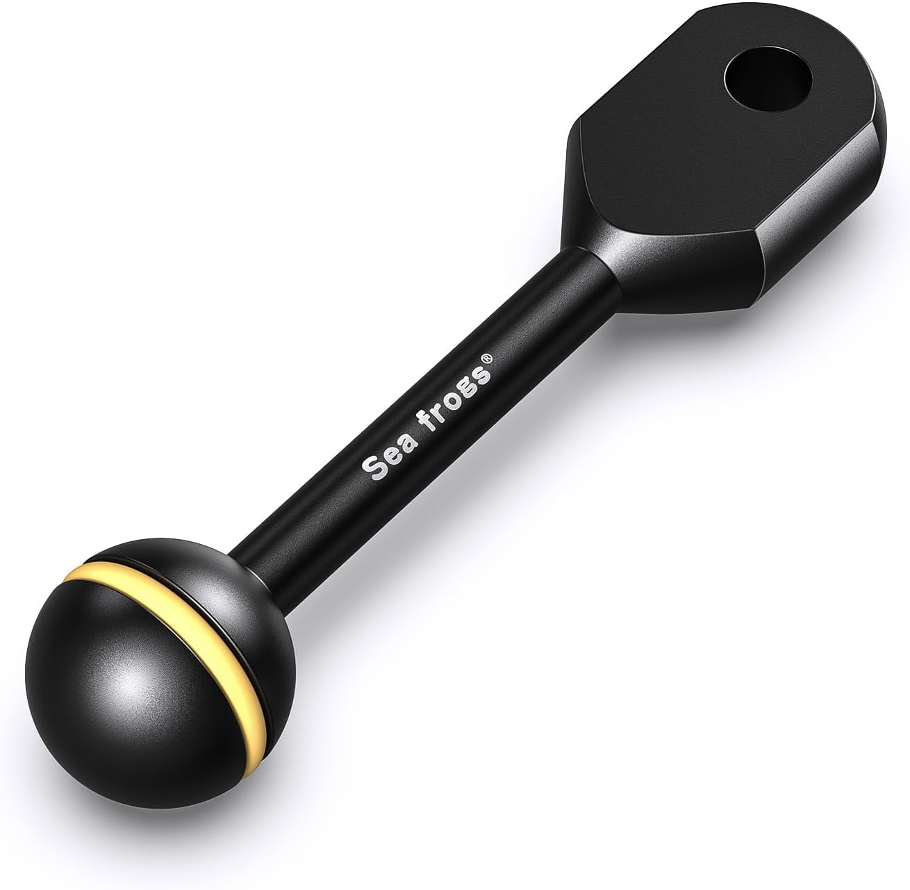 Brazo bola YS 3.5pulg adaptador aluminio enchufe 1pulg