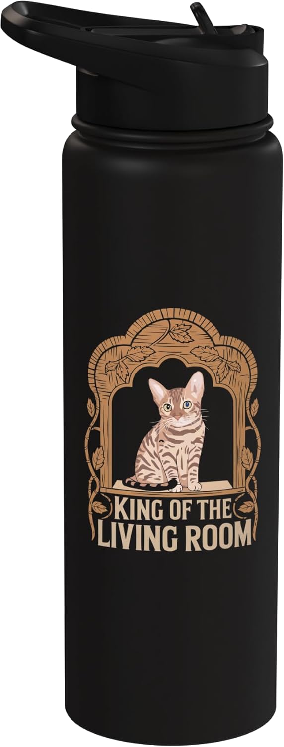 Botella agua térmica acero inox para gatos