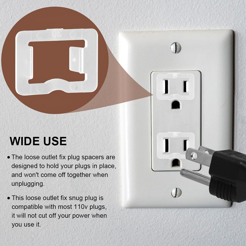 Adaptador para enchufes sueltos 24 pzas 0.55pulg