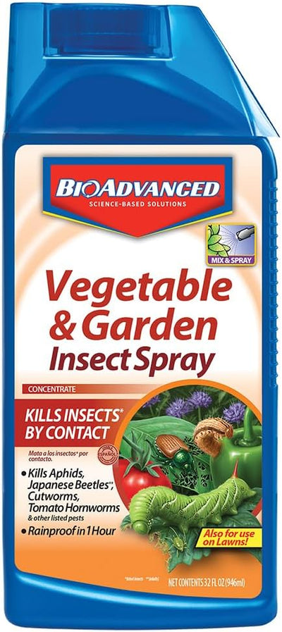 Pulverizador 32oz para insectos en vegetales y jardín