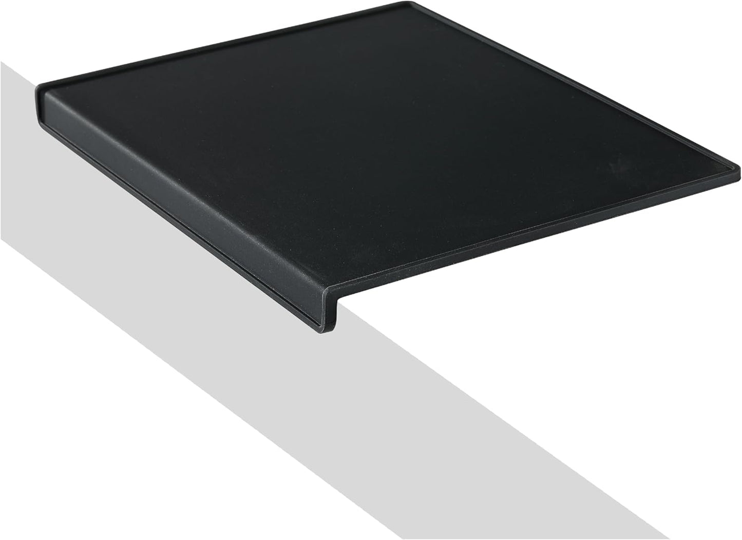 Tapete silicona para café expreso negro antideslizante 9.8x7.8pulg