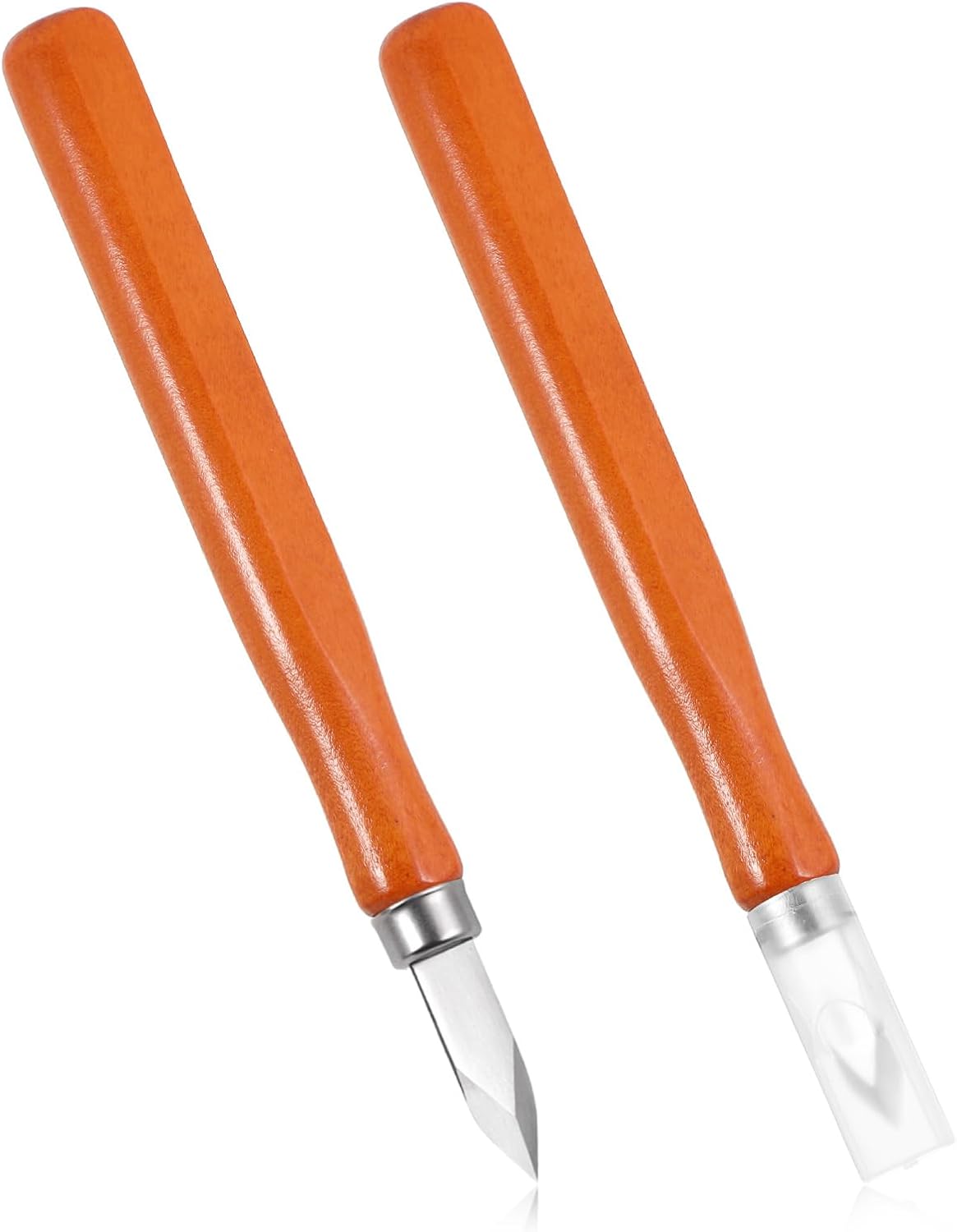 2 Cuchillos Marcado Carpintería Acero Alto Carbono Doble Hoja