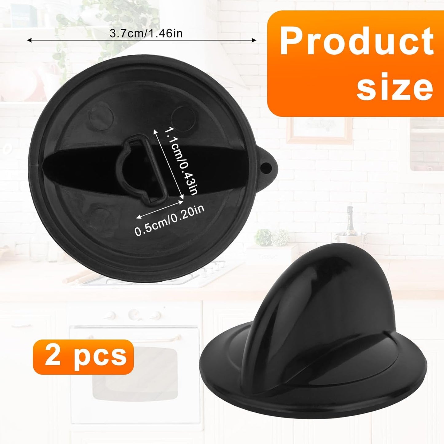 2 Pzas Repuesto Perilla Crockpot SCV700-CH-BR