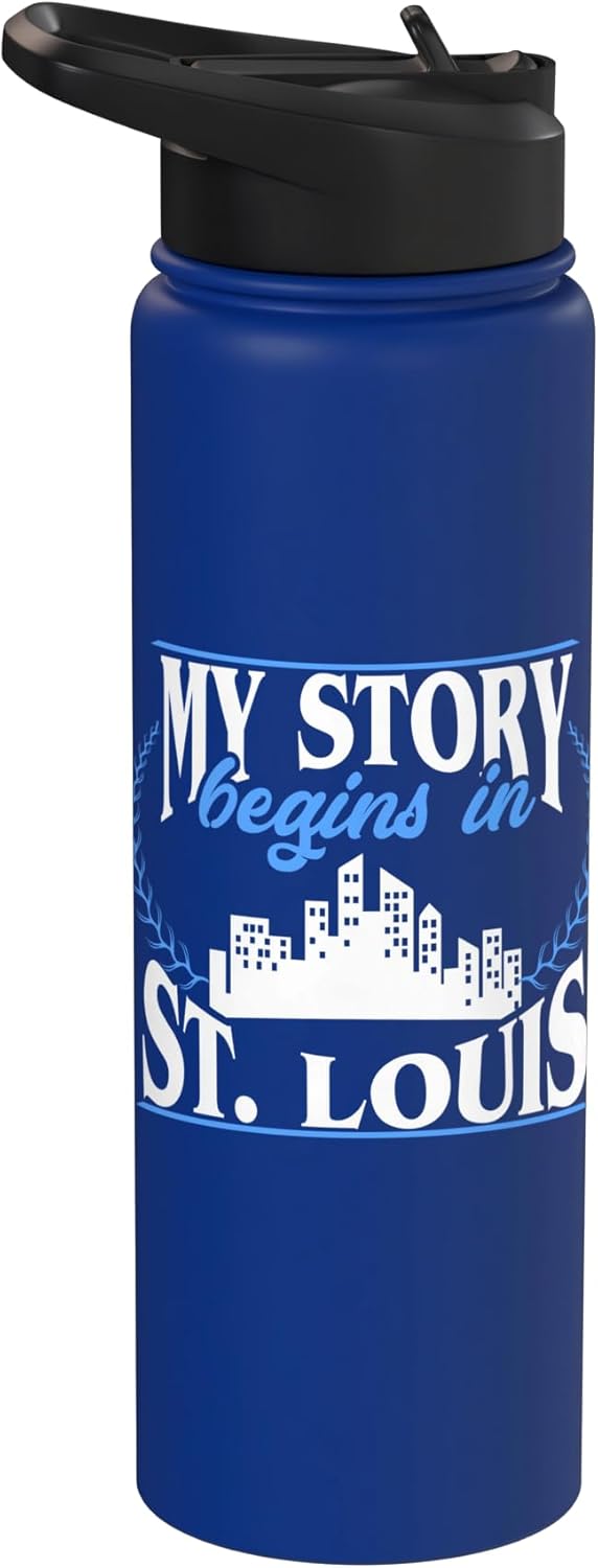 Botella de agua acero inoxidable St. Louis