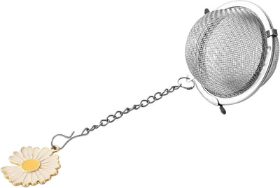 Bola de té de acero inoxidable para infusor de té de margarita
