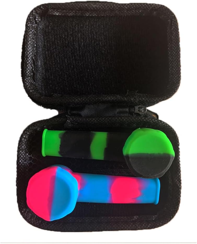 Pajita silicona irrompible con tapa bolsillo viaje