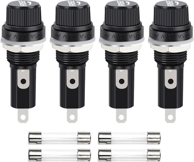 Portafusibles 0.2x1.18pulg 10A 250V