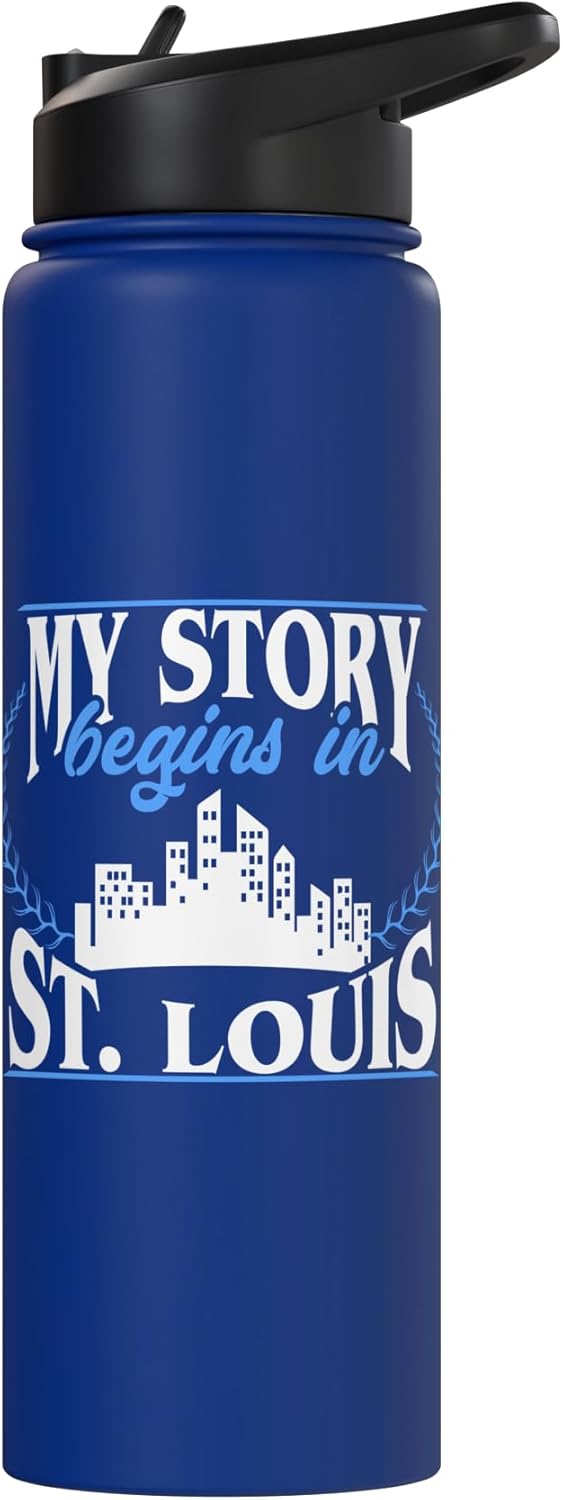 Botella de agua acero inoxidable St. Louis