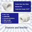 10 Uds. Reductor PVC 1/2x3/4 pulg hembra a hembra